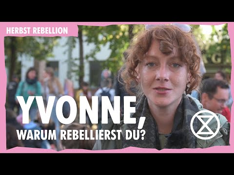 Yvonne: "Ziviler Ungehorsam gehört in die Städte" | Herbst-Rebellion