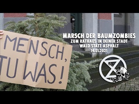 Marsch der Baumzombies