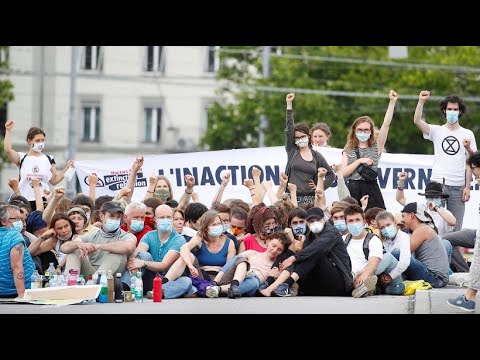 Extinction Rebellion auch in Corona-Krise bemüht