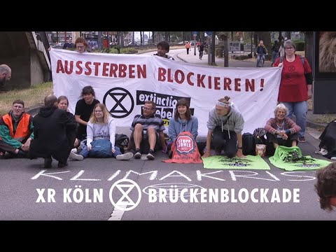 [XR Köln 13.7.19] Brückenblockade