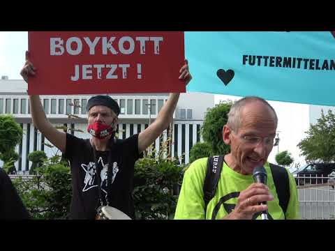 Bernd von Extinction Rebellion Bielefeld über TÖNNIES 18.7.20