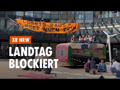 NRW Landtag Blockiert! | XR NRW