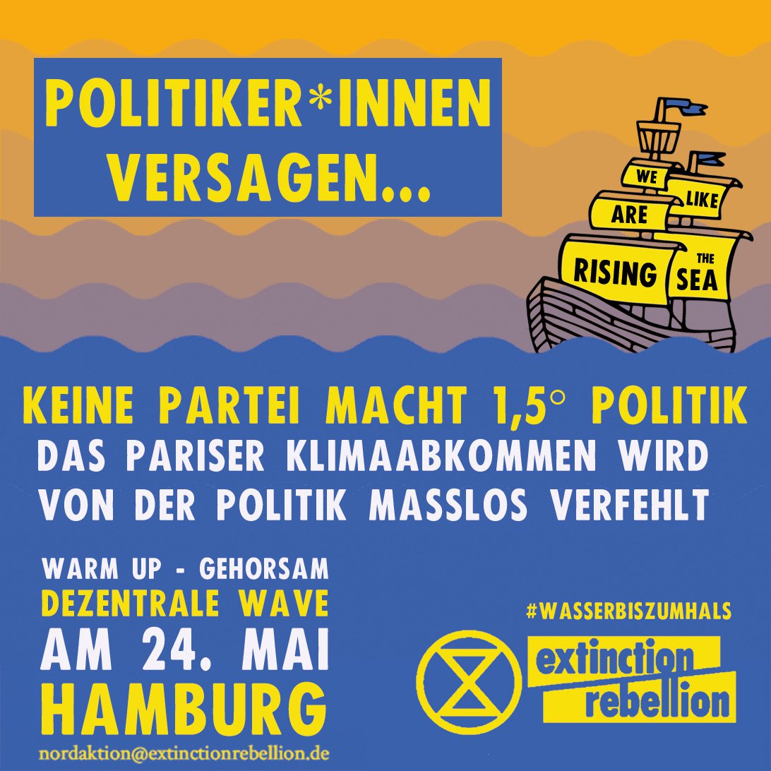 Politiker*innen Versagen... Warm-up Demo Dezentrale Wave Hamburg