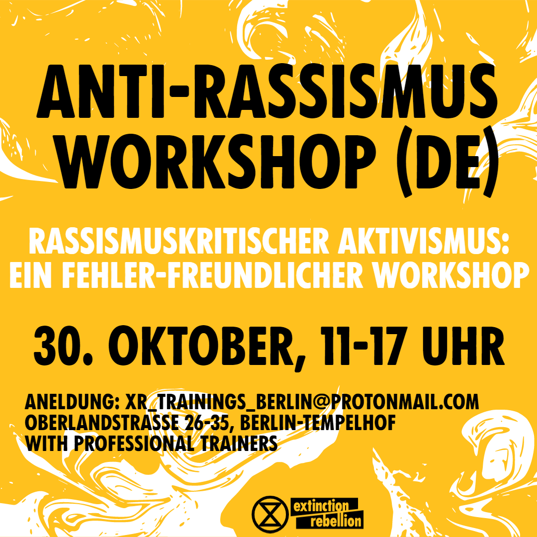Anti-Rassismus Workshop (DE)