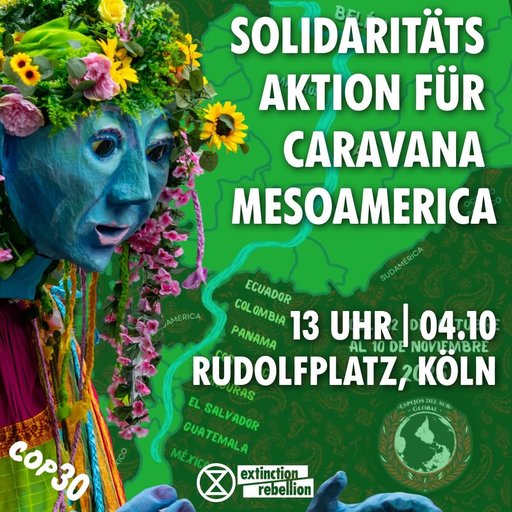 Solidaritätsaktion für Caravana Mesoamerica