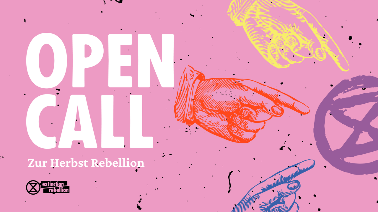 Open Call zur Herbst Rebellion