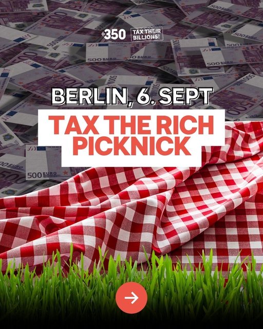 Tax the Rich Picknick