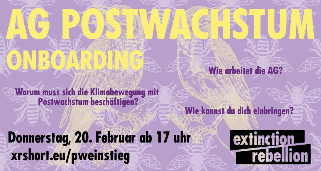 Onboarding AG Postwachstum