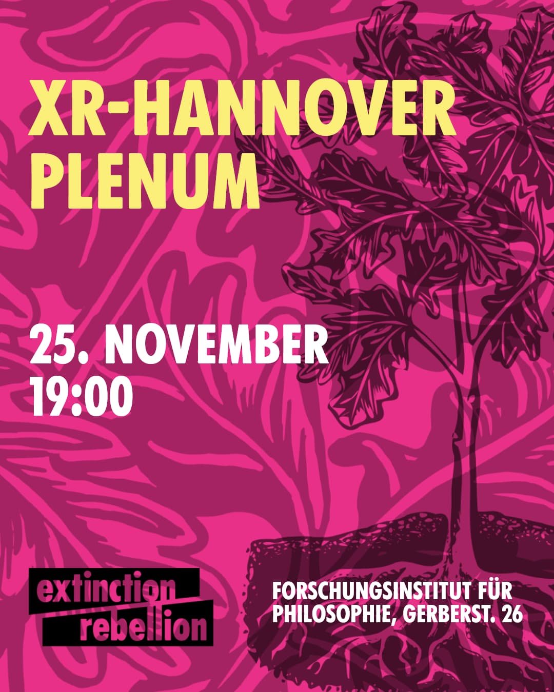 XR Hannover Plenum