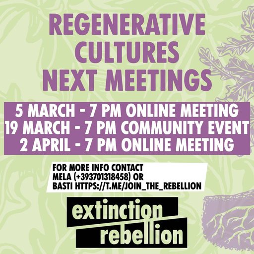 Regenerative cultures meeting