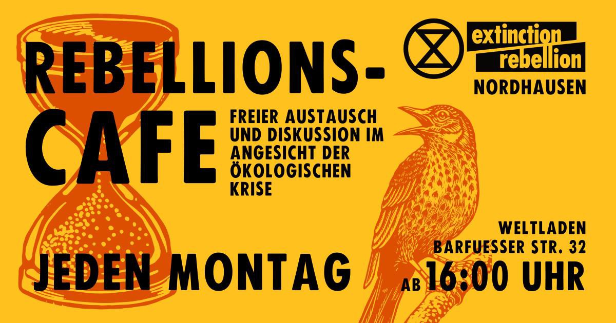 Rebellions-Café in Nordhausen