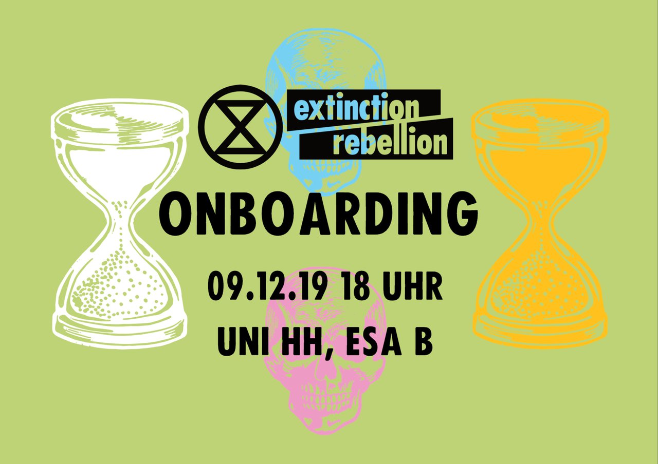 Extinction Rebellion meets Universität Hamburg!