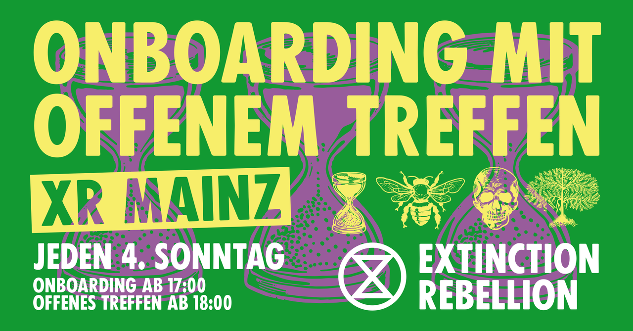 XR Mainz Onboarding und offenes Plenum