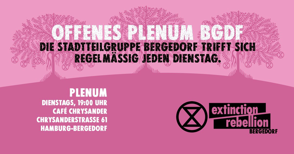 Offenes Treffen XR Hamburg Bergedorf