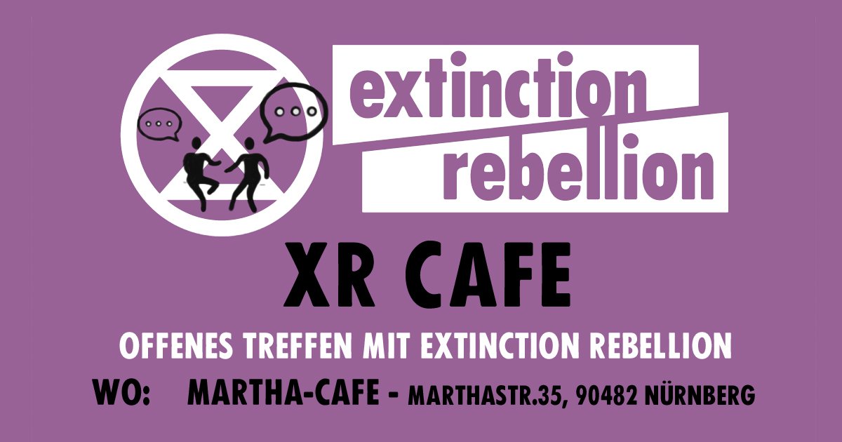 XR-Café – offenes Willkommenstreffen