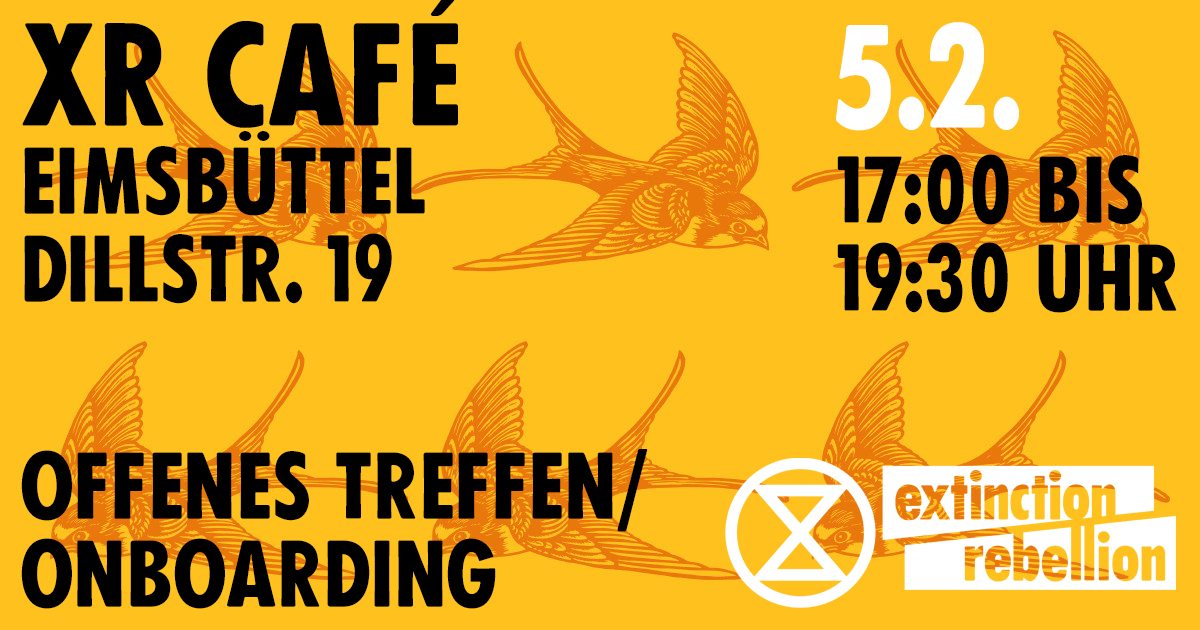 XR Rebellion Café (offenes Treffen) Eimsbüttel