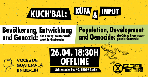 Kuch'bal: Küfa & Input mit Voces de Guatemala