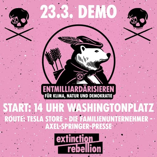 Entmilliardärisieren Demo