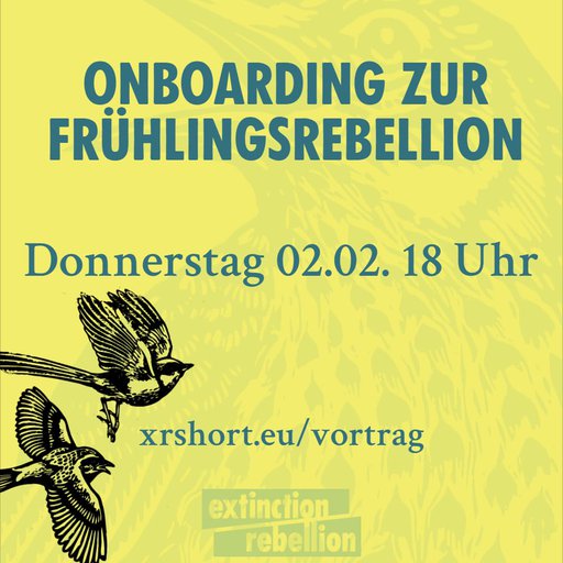Onboarding Frühlingsrebellion