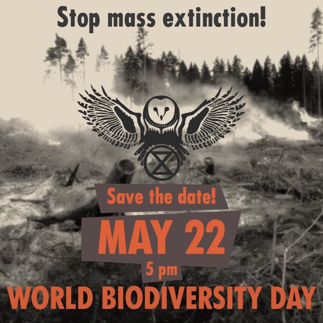 Protestiere mit uns für die Artenvielfalt!