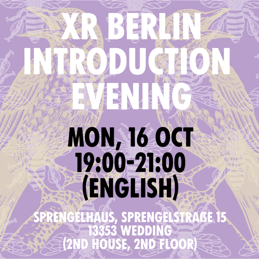 🌱 XR Berlin introduction evening 🌱