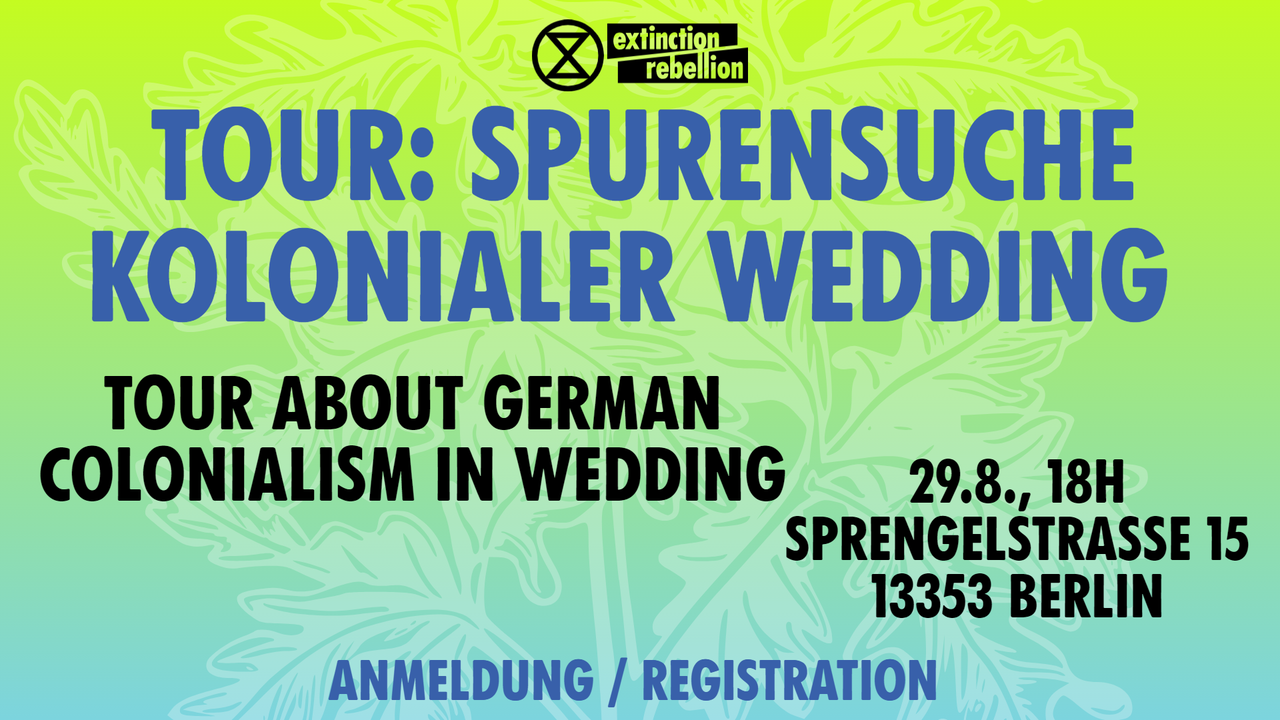 🔍 Spurensuche Kolonialer Wedding 🔍