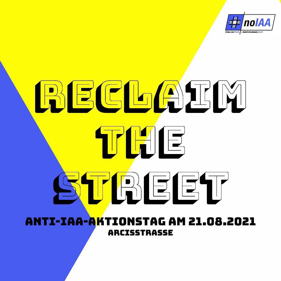 Reclaim the Street! Anti-IAA-Aktionstag