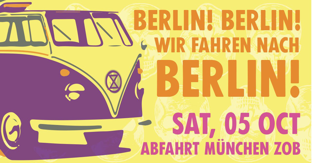 AUSGEBUCHT - Wir fahren nach Berlin!