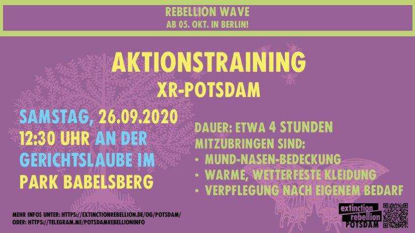 Aktionstraining XR Potsdam