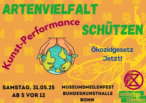 Artensterben-Ökozid-Perfomance