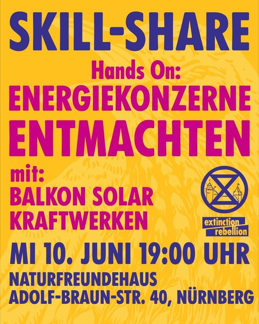 Strom vom Balkon