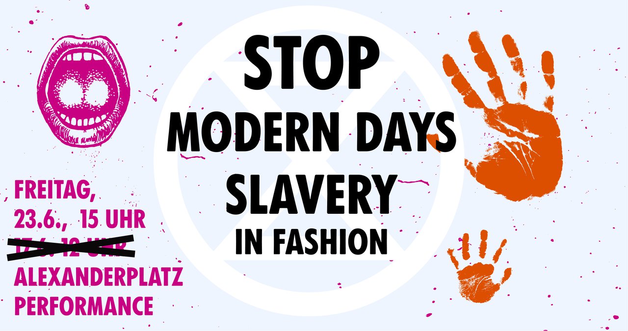 Stop Modern Slavery of Fast Fashion Industry
