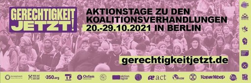 Gerechtigkeit Jetzt!