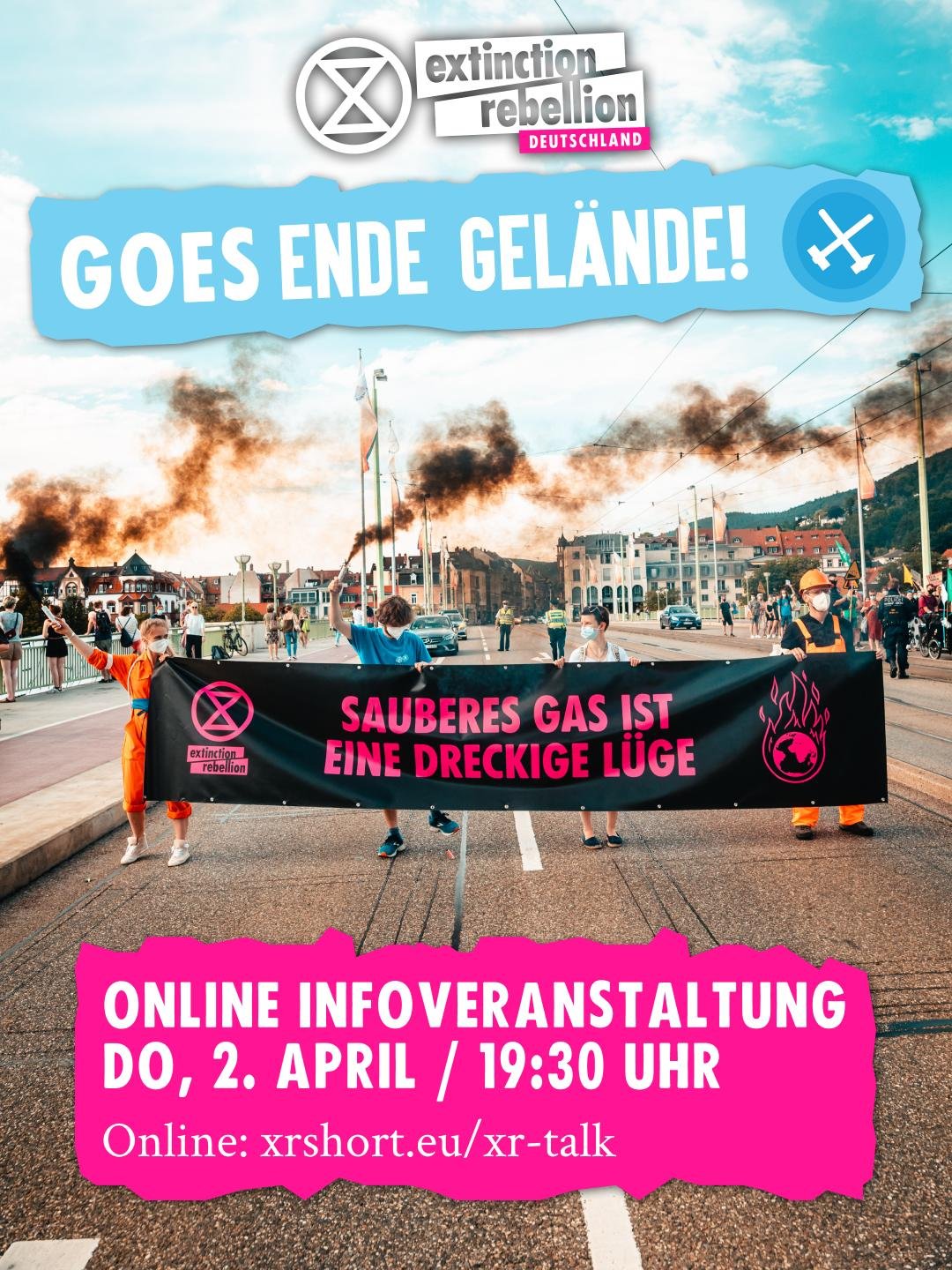 Online Infoveranstaltung - XR goes Ende Gelände