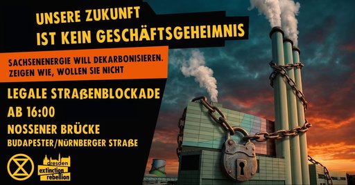 Straßenblockade 30.04.