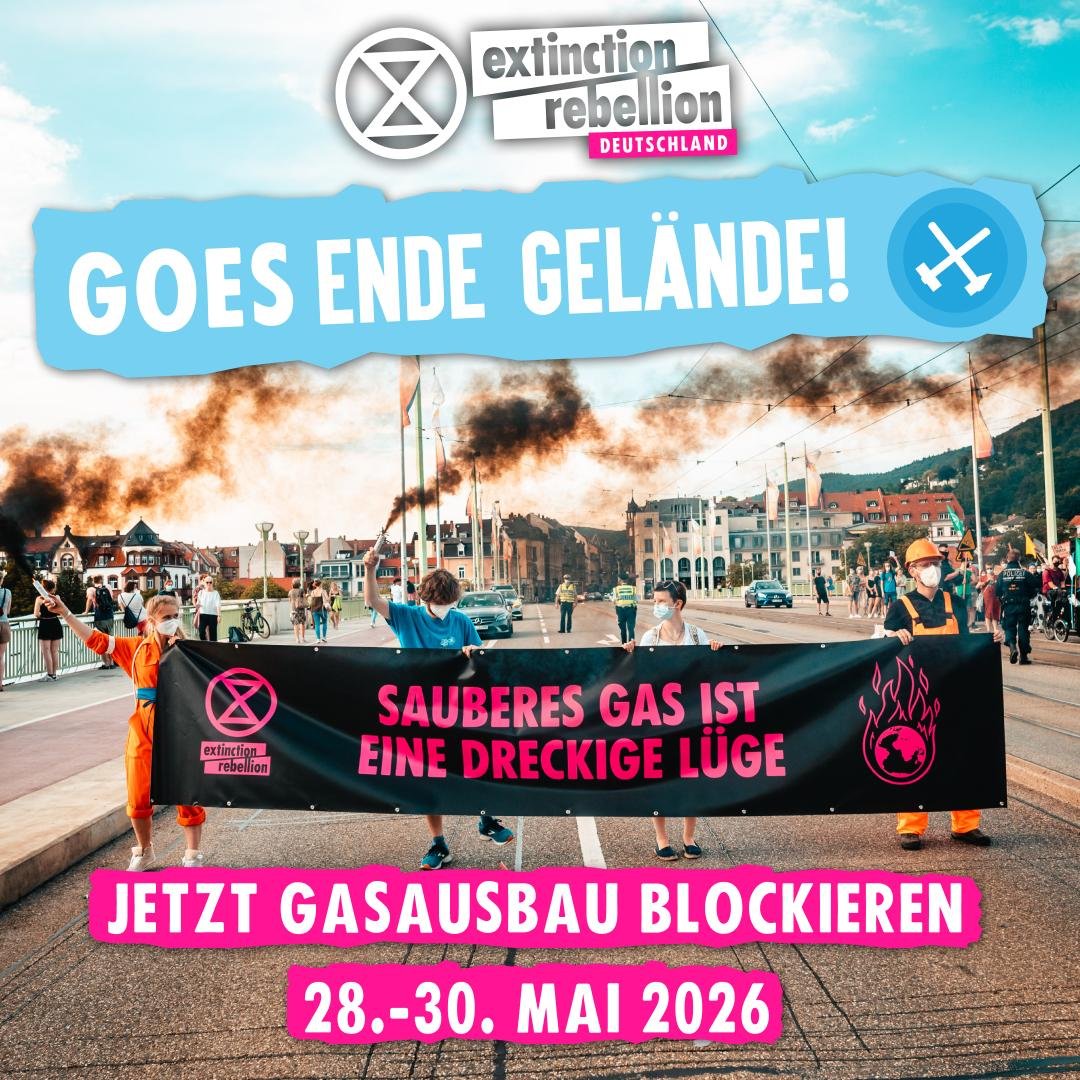 XR goes Ende Gelände Massenaktion 2026