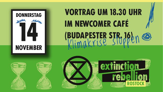 Vortrag im Newcomer Café Rostock